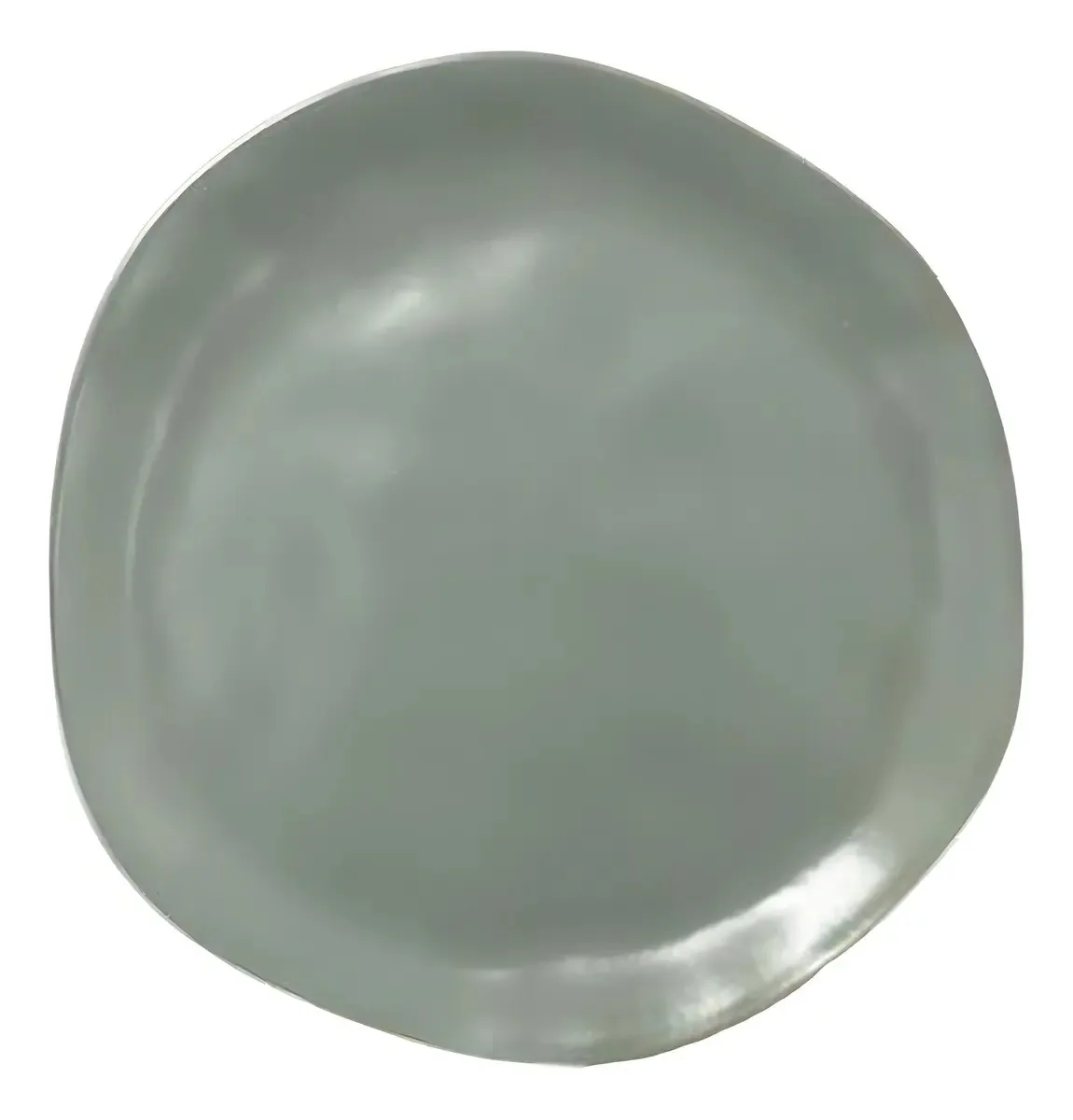Conjunto 2 Pratos Sobremesa 20cm Orgânico Cerâmica