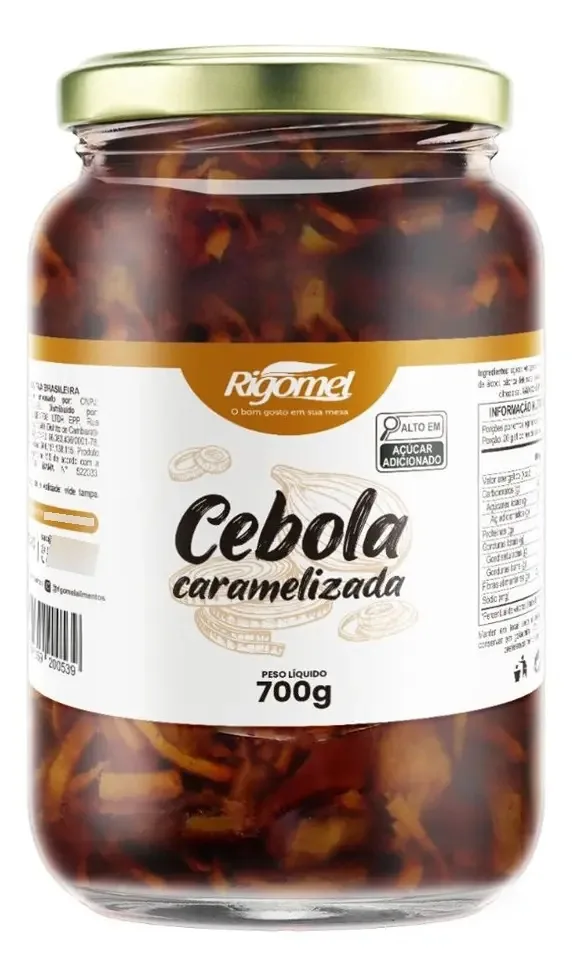 Cebola Caramelizada Rigomel 700g