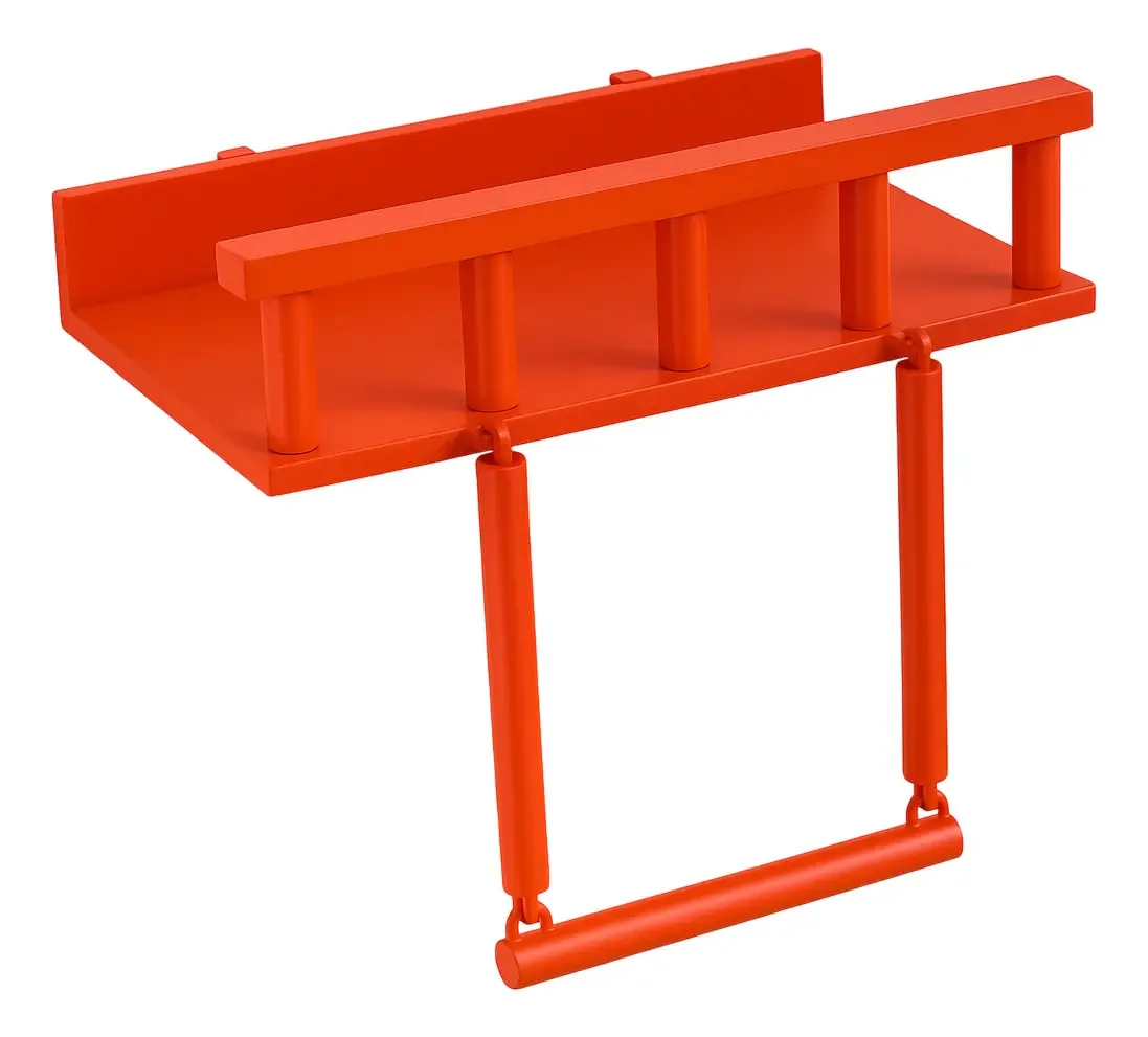 Brinquedo Varanda Gourmet Playground Calopsita Periquito Cor Vermelho