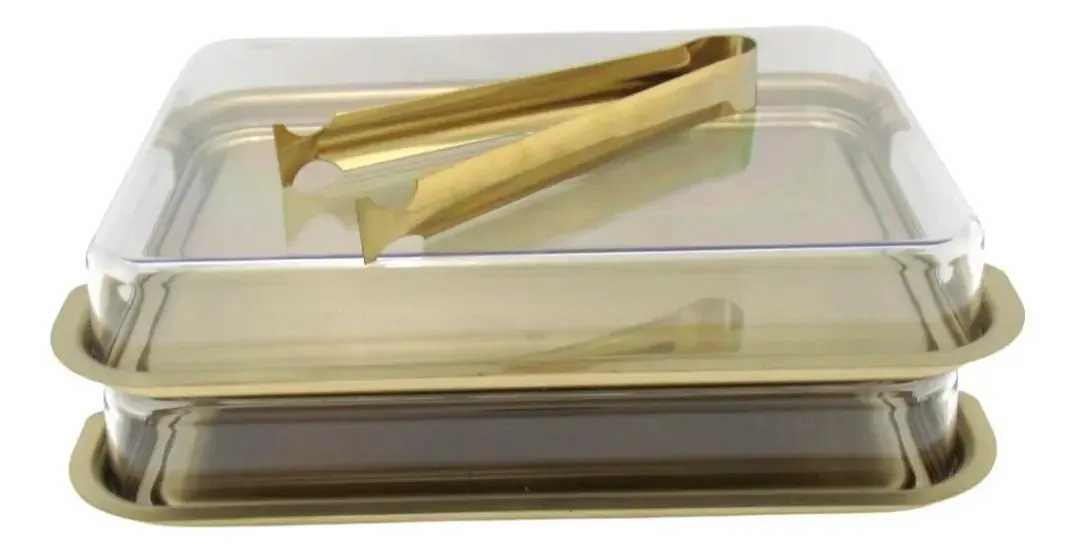 Porta Frios Dourado 2 Andares- Fineza