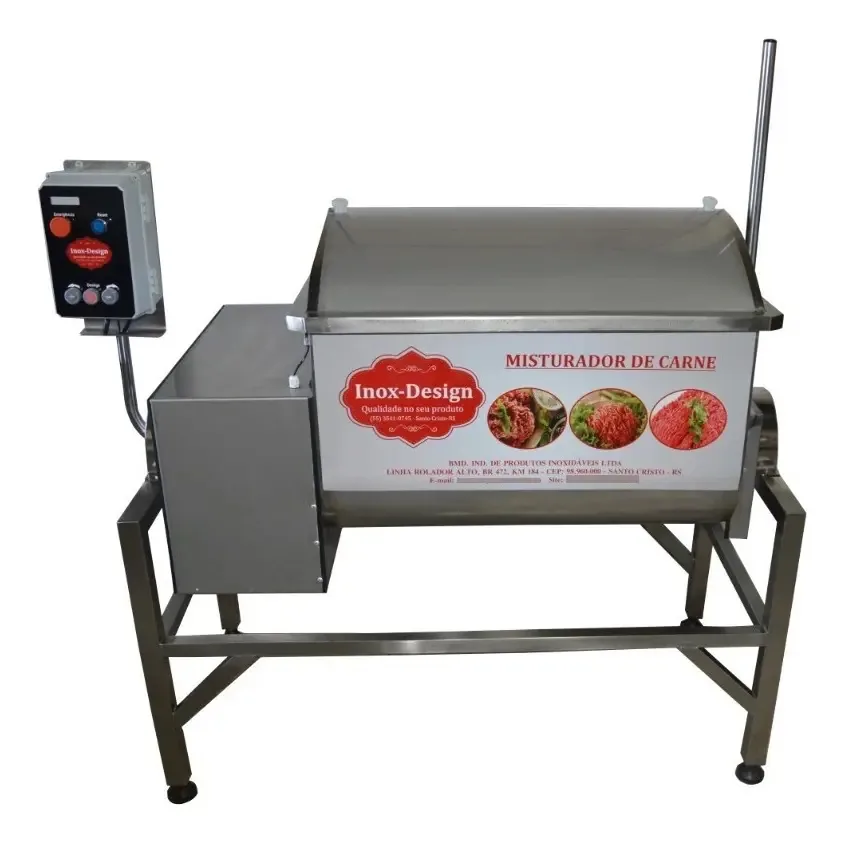 Misturador De Carne Industrial 280 Litros Misturadeira 304 Mono