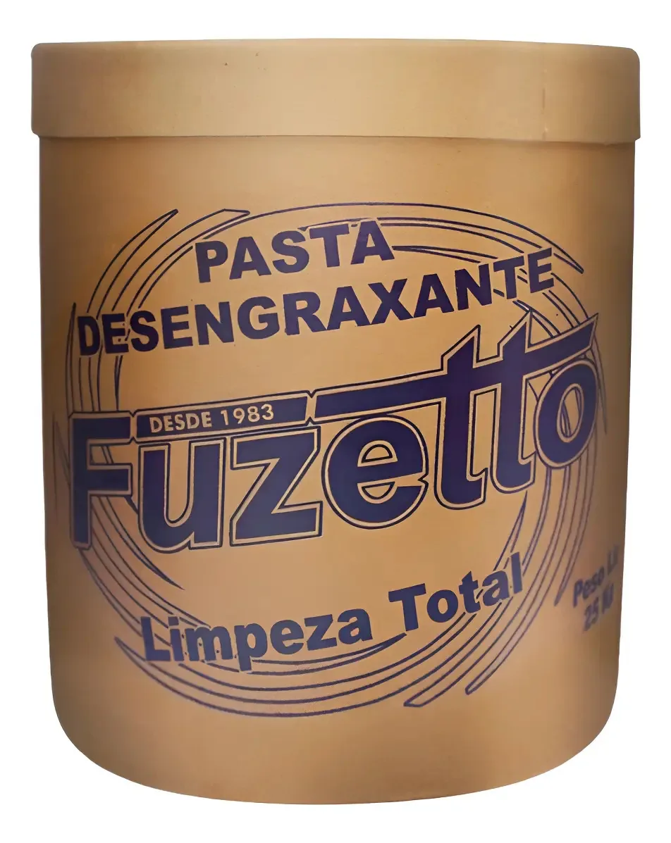 Fuzetto Pasta Desengraxante 25l Galão 1 Peça