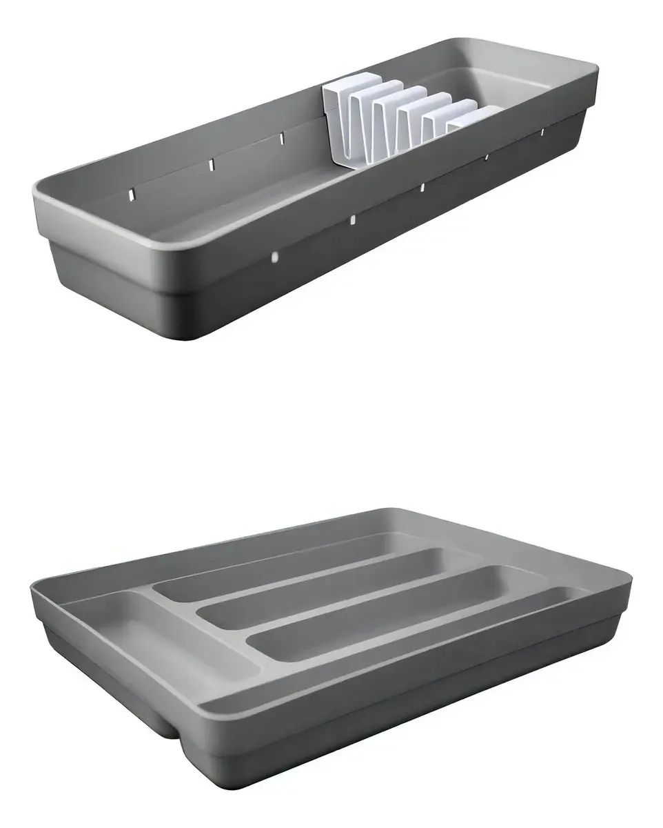 Kit Conjunto 2 Peças Organizadores De Cozinha Talher