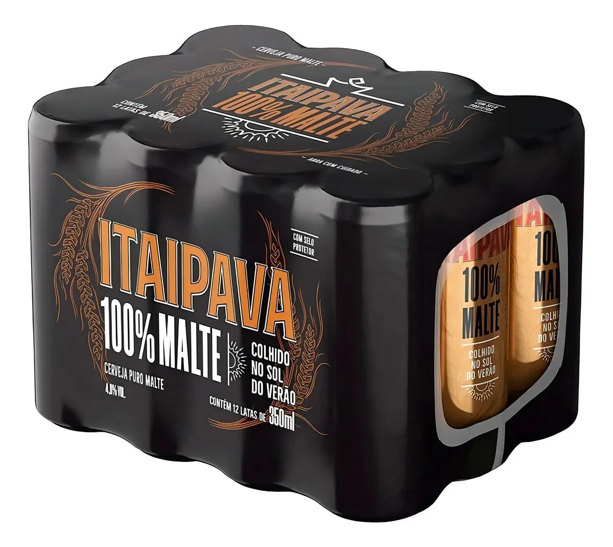 Cerveja Itaipava Lt 350ml Puro Malte 100 Malte