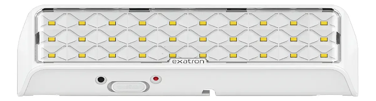 Lâmpada de Emergência Exatron LED com 30 Luzes e Bateria Recarregável