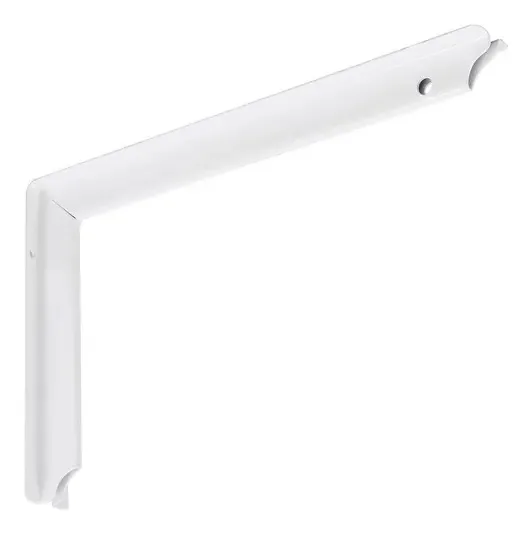 Kit Suporte Perfil T Aço Branco 47cm 4 Unidades Utilfer