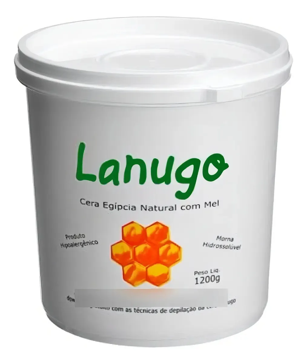 Cera Lanugo 1,2kg Hidrossolúvel