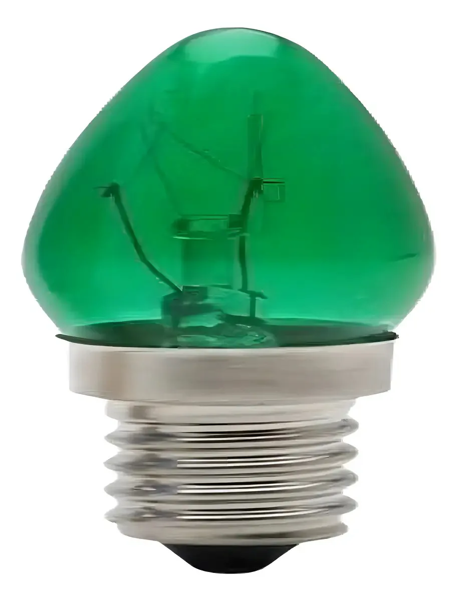Lâmpada Chupeta Sadokin 7W Incandescente Verde E12