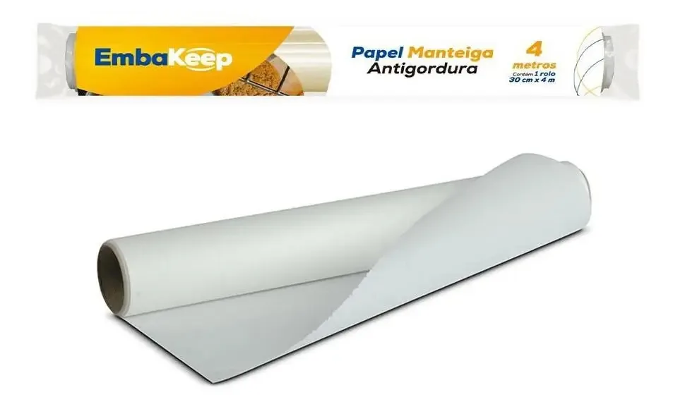 Papel Manteiga Embakeep 30x4 Cm
