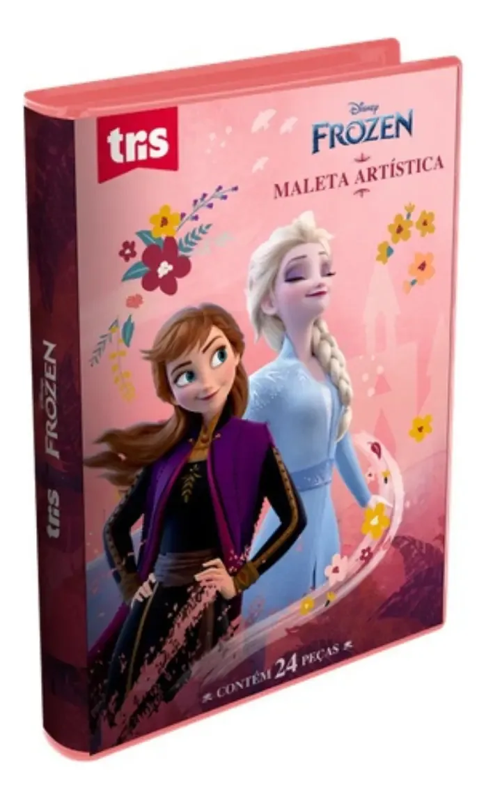 Maleta Artistica Mini Frozen 24pcs