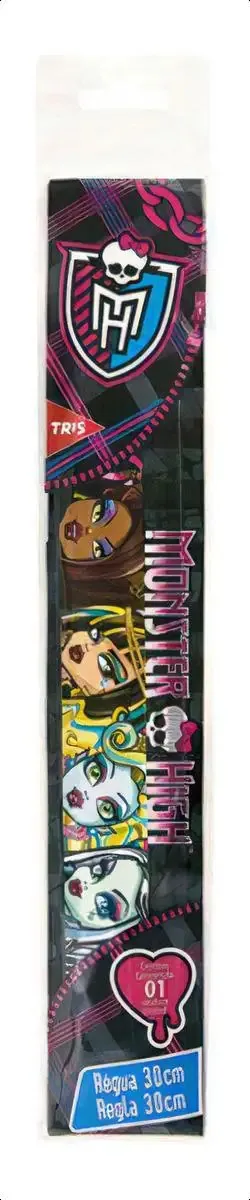 Regua Tris Monster High Un