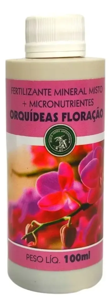 Fertilizante M Verde 100ml Orq Floracao