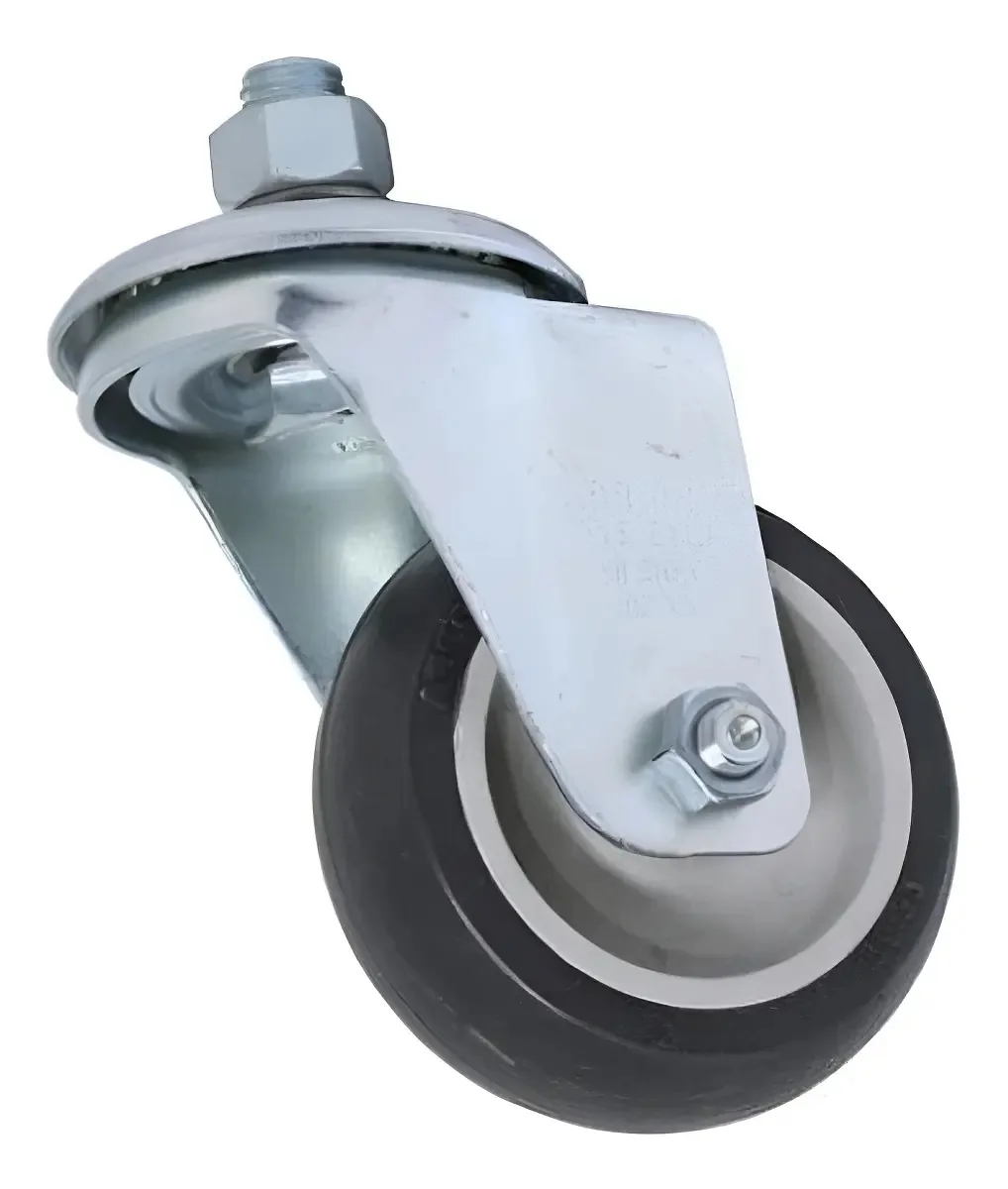 Rodizio Giratório Para Carrinhos Roda Pvc Freio Gle 312 Bp