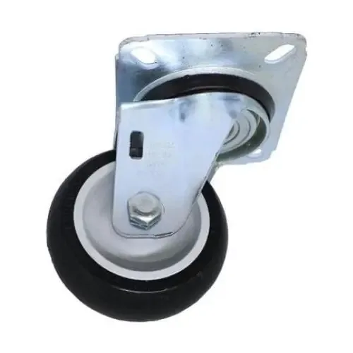 Rodizio Giratório Para Carrinhos Roda Pvc Gl 312 Bp Mf