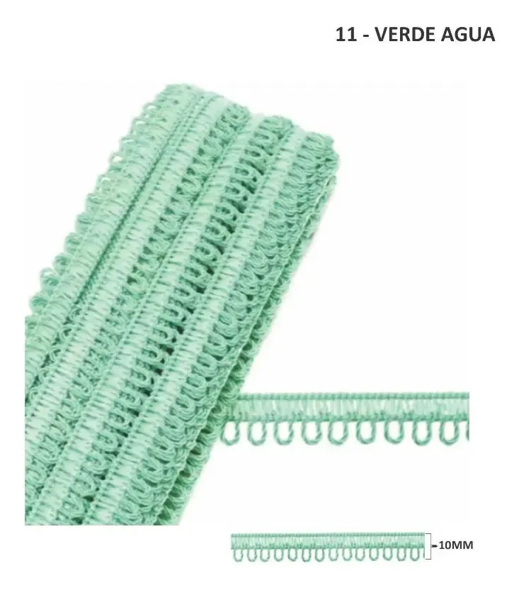 Ponto Curva 7000 Verde Agua 10m