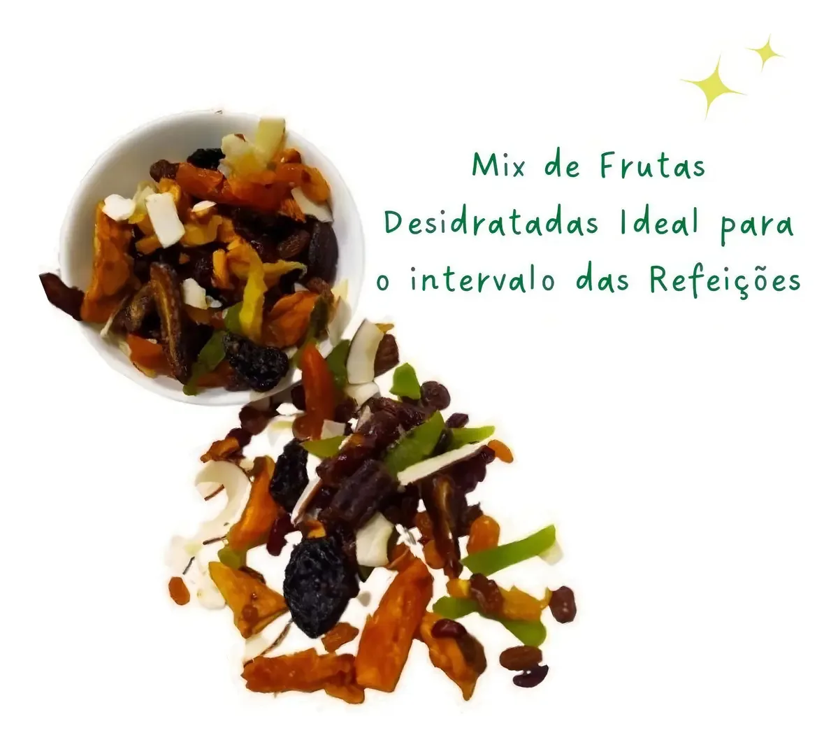 Mix De Frutas Desidratadas 500gr