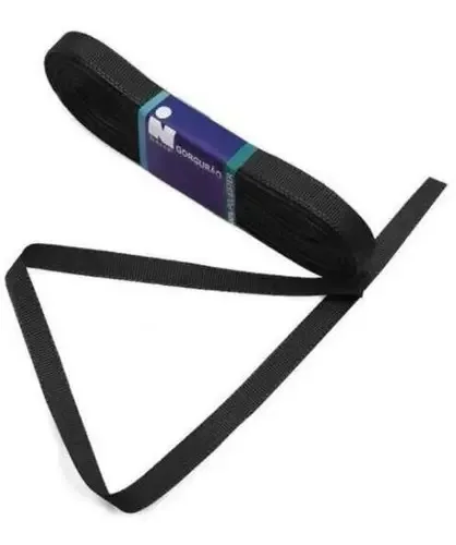 Fita De Gorgurão Nº1- 7mm 10 Metros -para Laços E Presentes Cor 19-Preto