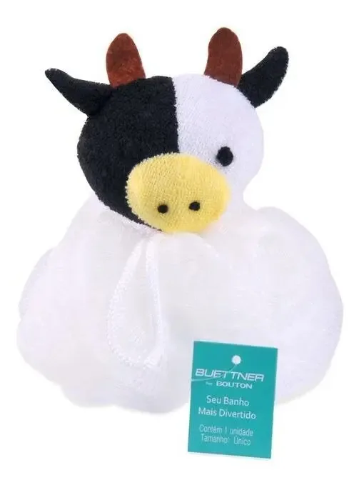 Kit Esponja Para Banho Bichinhos Kit Com 4 Peças Sortimento