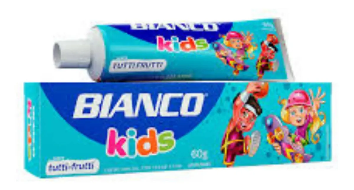 Creme Dental Bianco Kids Tutti Frutti 60g