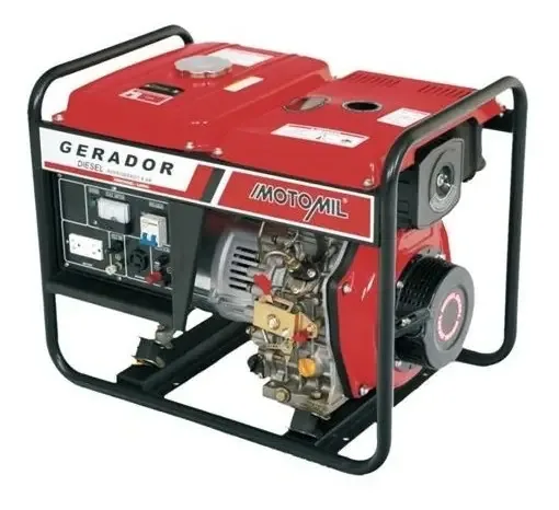 Gerador Diesel Mdg-5000cle Motomil 110/220v