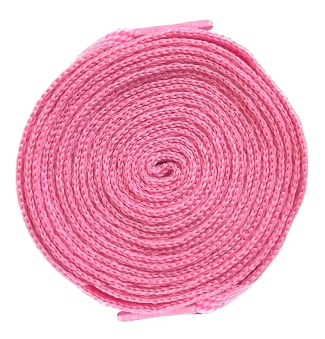 Par De Cadarços Rosa Claro Para Patins Quad Owl Sports