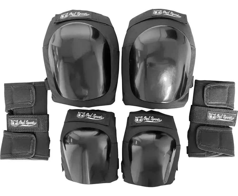 Kit De Proteção Owl Sports Juvenil