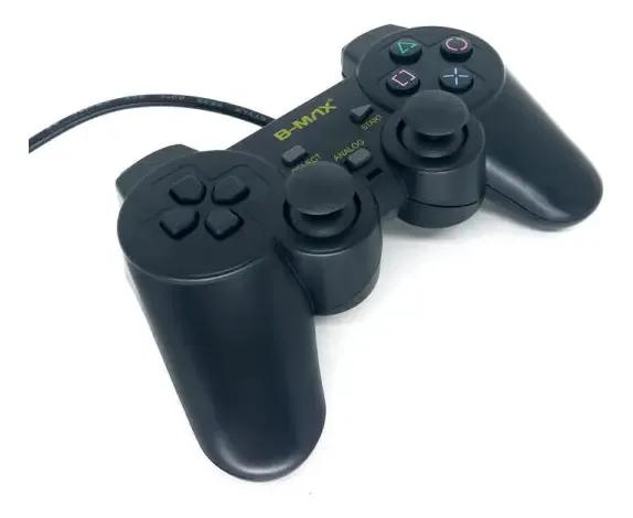 Controle De Playstation 2 B-max Bm-021 Com Cabo