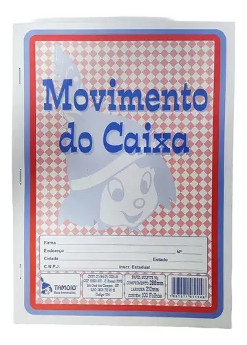 Movimento Controle De Caixa Comercial 1 Via Ofício 100 Fls