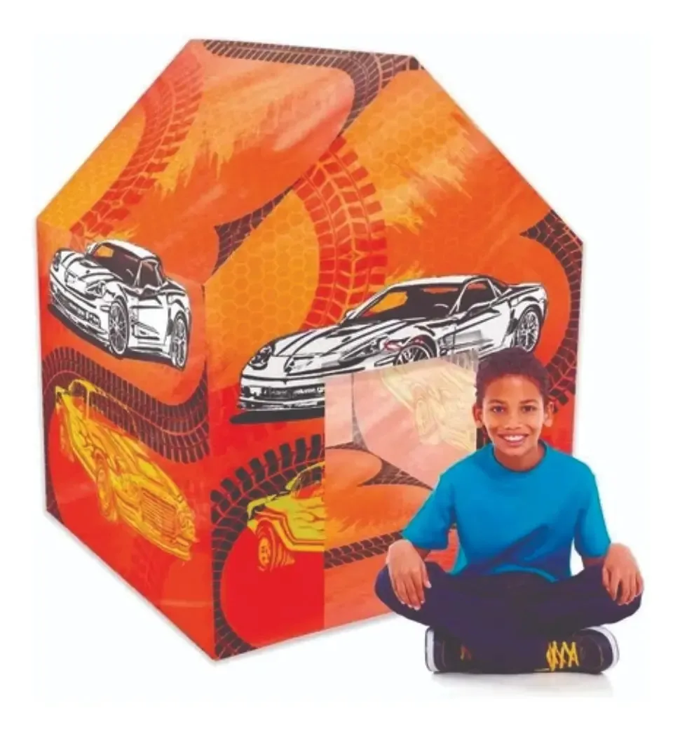 Toca Barraca Casinha Infantil Carros Furiosos