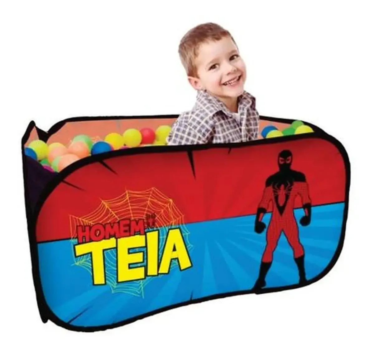 Piscina Infantil Com 100 Meninos Bolinhas Meninas Cor Homem Teia