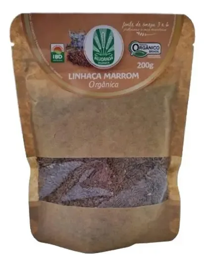 Linhaça Marrom Orgânica Alvorada 200g