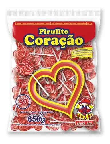 Pirulito Coracao