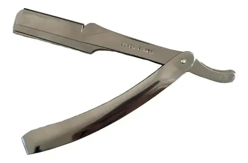 Super Barba Navalhete Barbear Aco Inox, Barba Forte