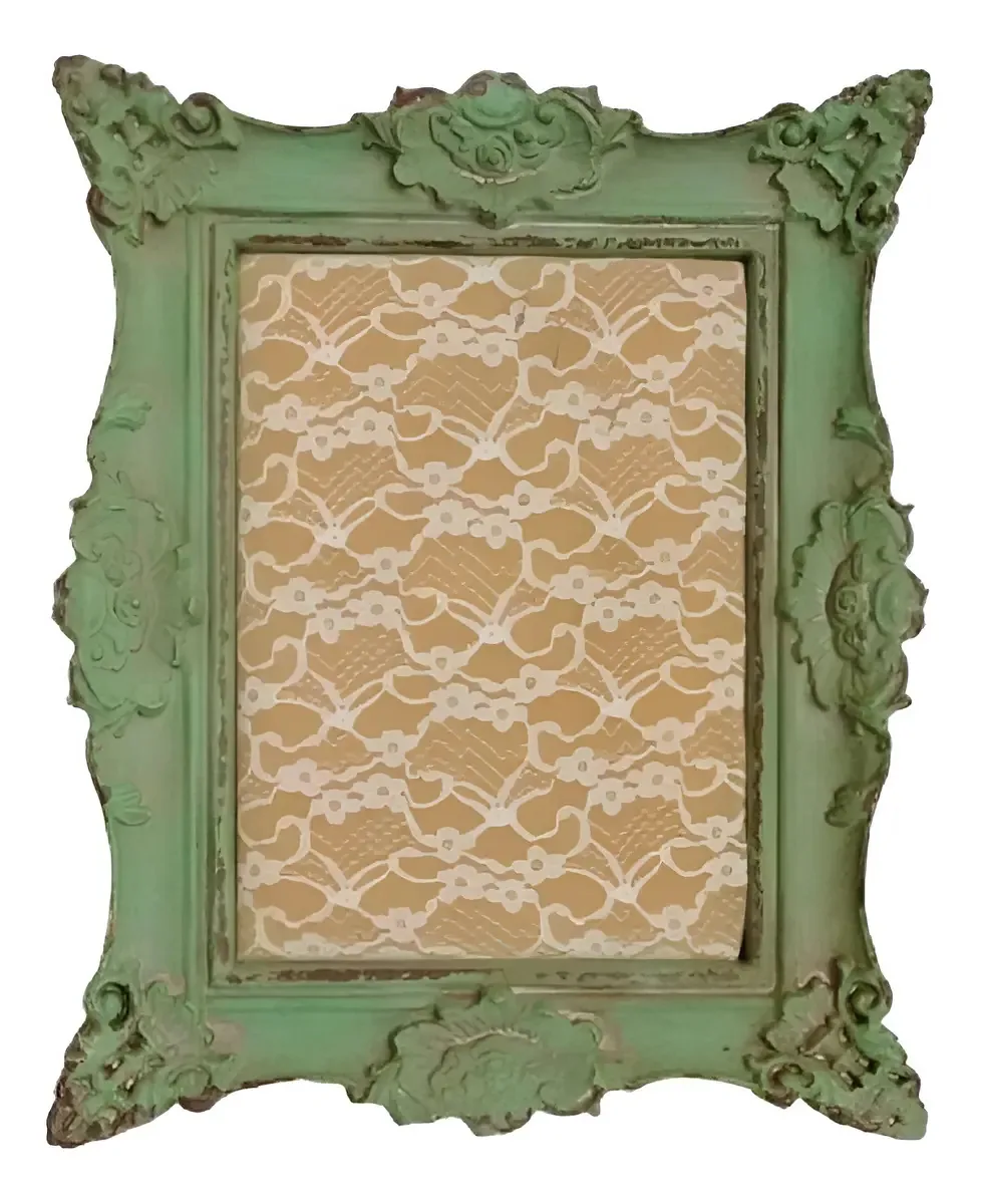 Porta Jóias Em Resina - Verde
