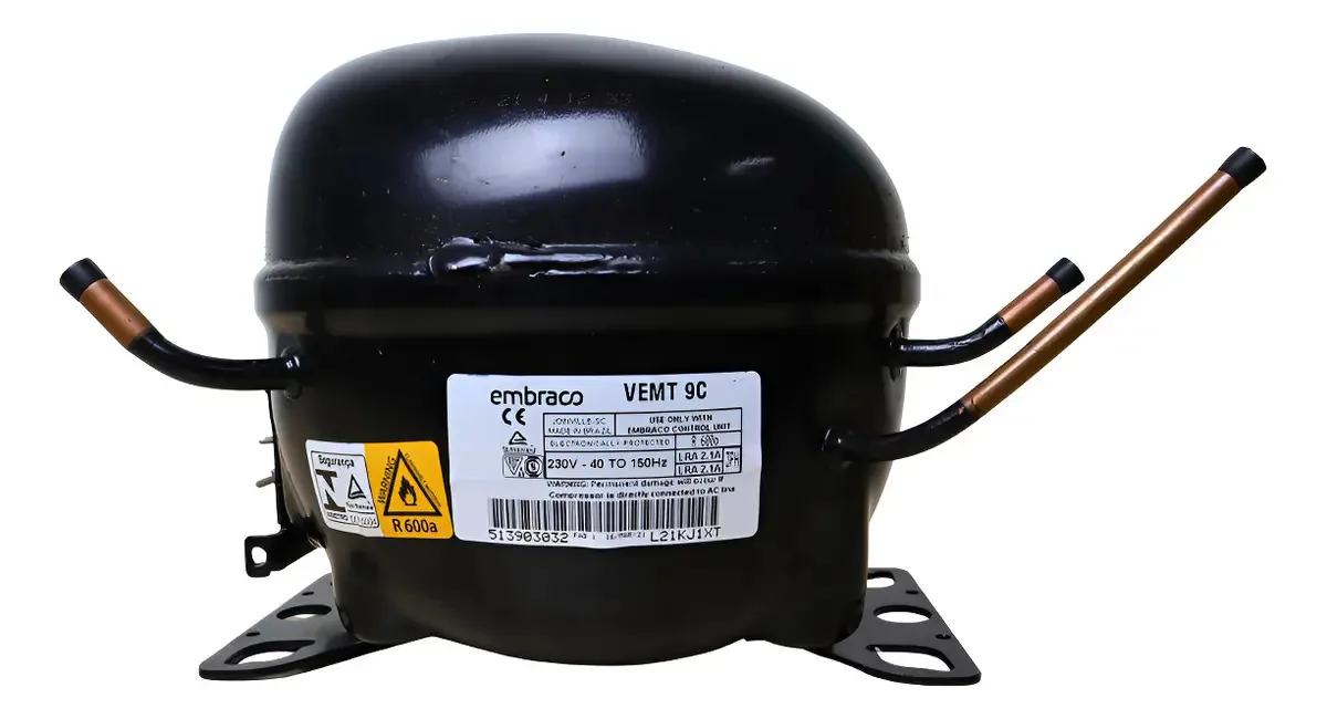 Motor Geladeira Freezer Embraco Vemt9c