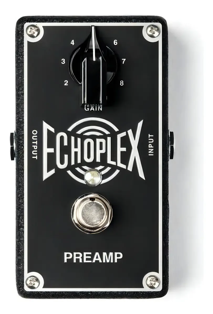 Pedal Pré-Amplificador MXR Echoplex EP101 para Guitarra, Preto