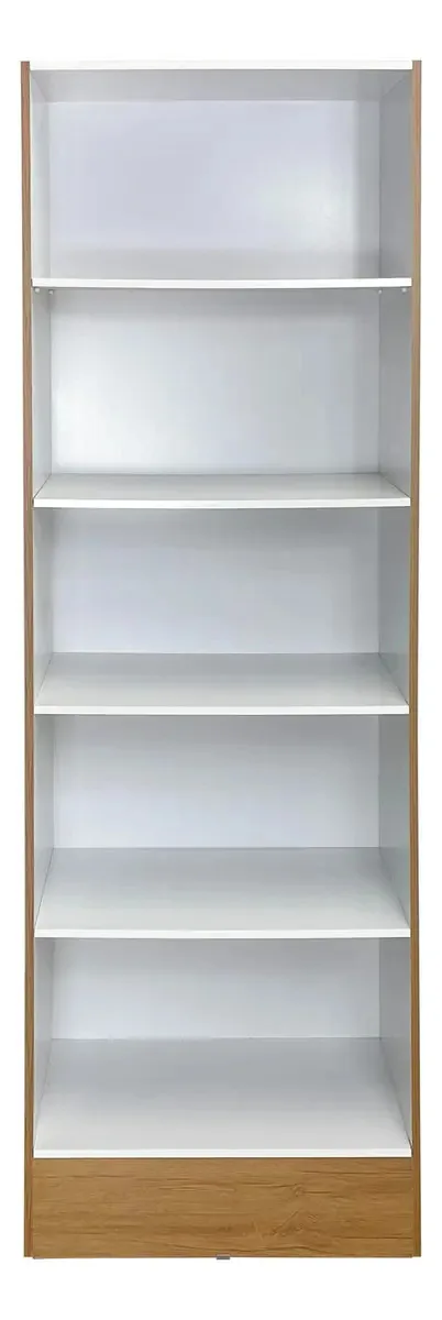 Estante Para Livros Com Divisorias Multiuso Bonatto Cor Madeirado