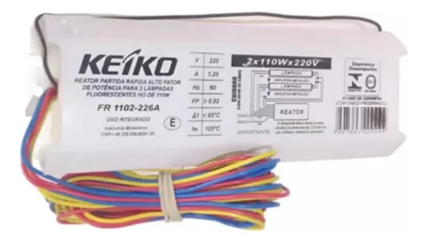 Reator H.o. P.r.d 110w X - Keiko