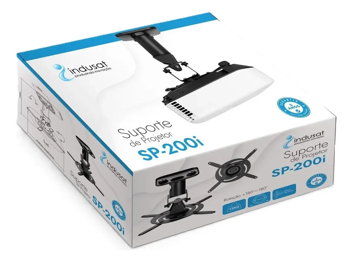Suporte Projetor Indusat Sp 200i Regulável 15kg