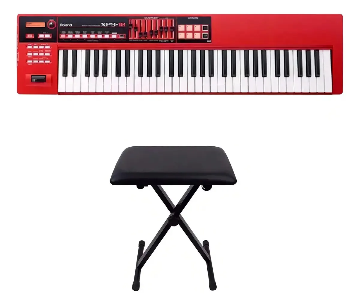 Teclado Sintetizador Roland Xps10 Rd Com Banqueta Kit