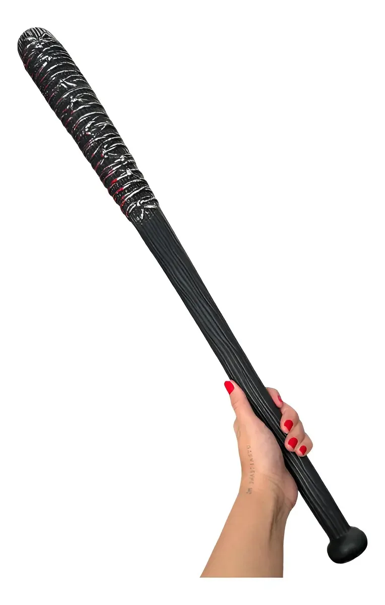 Taco Bastão Beisebol Preto Para Fantasia De Halloween Terror