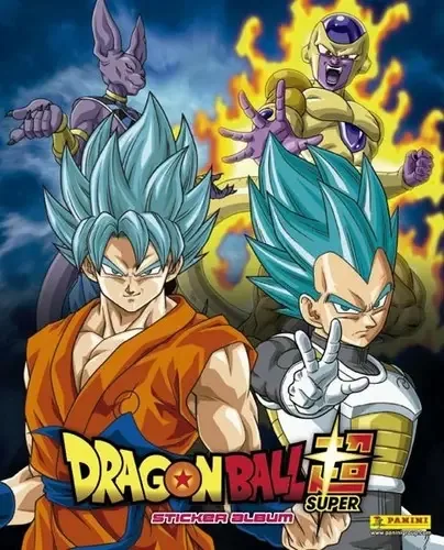Figurinhas Dragon Ball Super - 120 Envelopes - Álbum
