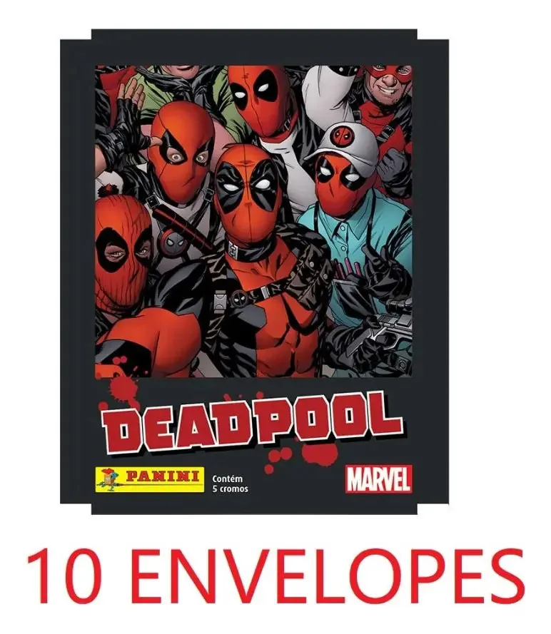 Deadpool - Kit Com 10 Envelopes