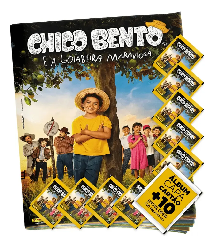 Chico Bento E A Goiabeira Maravilhosa: Álbum+50 Figurinhas