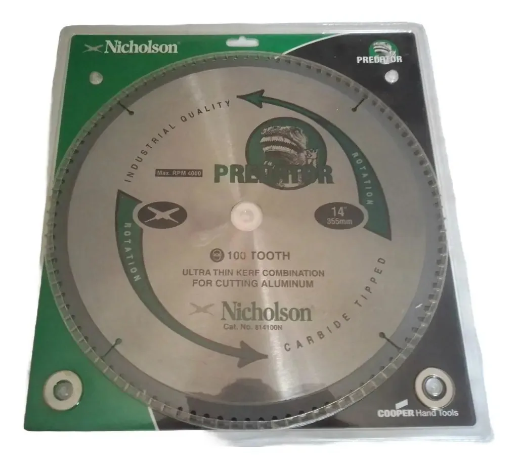 Serra Circular Widea Aluminio 355mm 14'' 100 Dentes