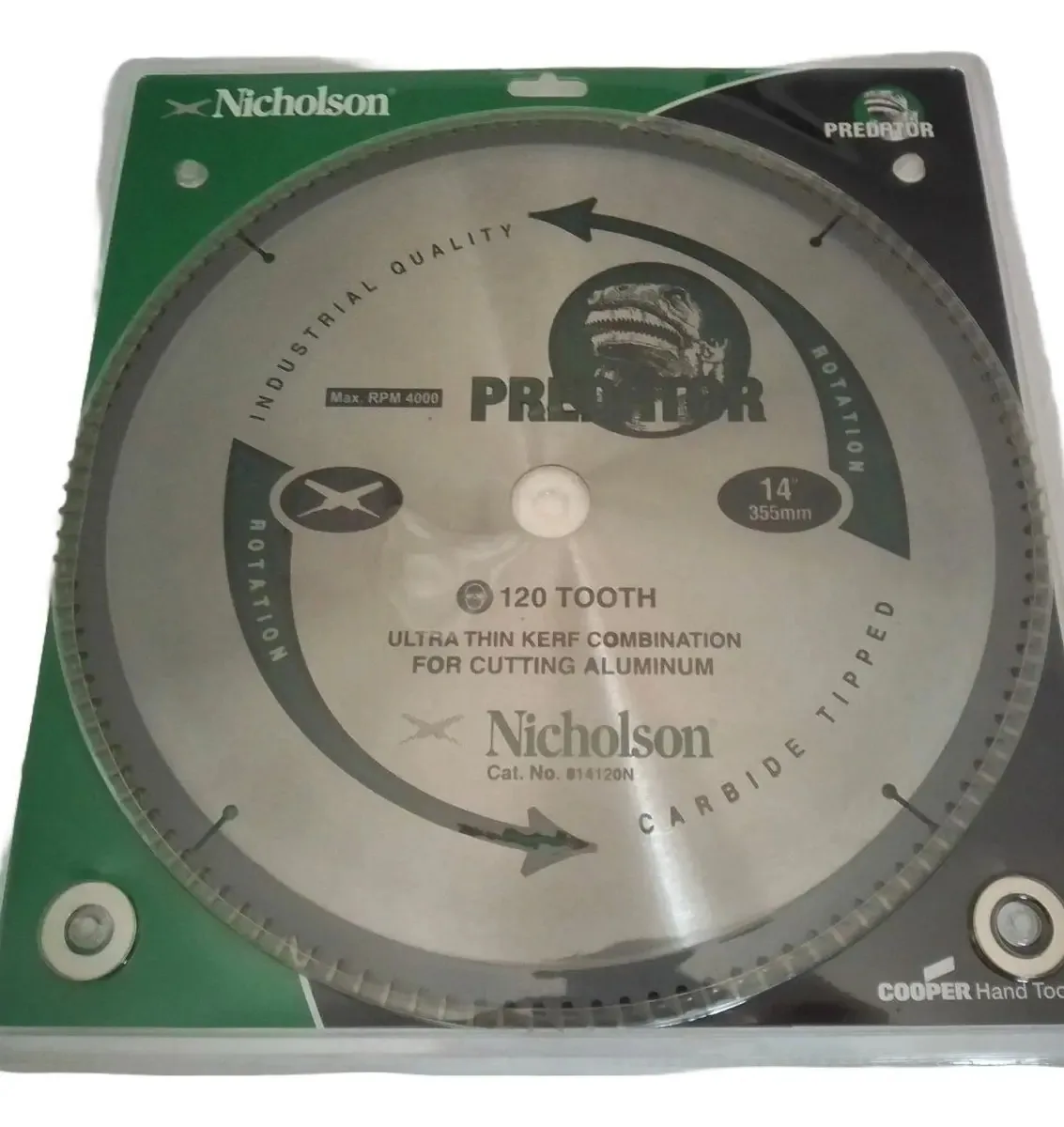 Serra Circular Widea Aluminio 355mm 14'' 120 Dentes