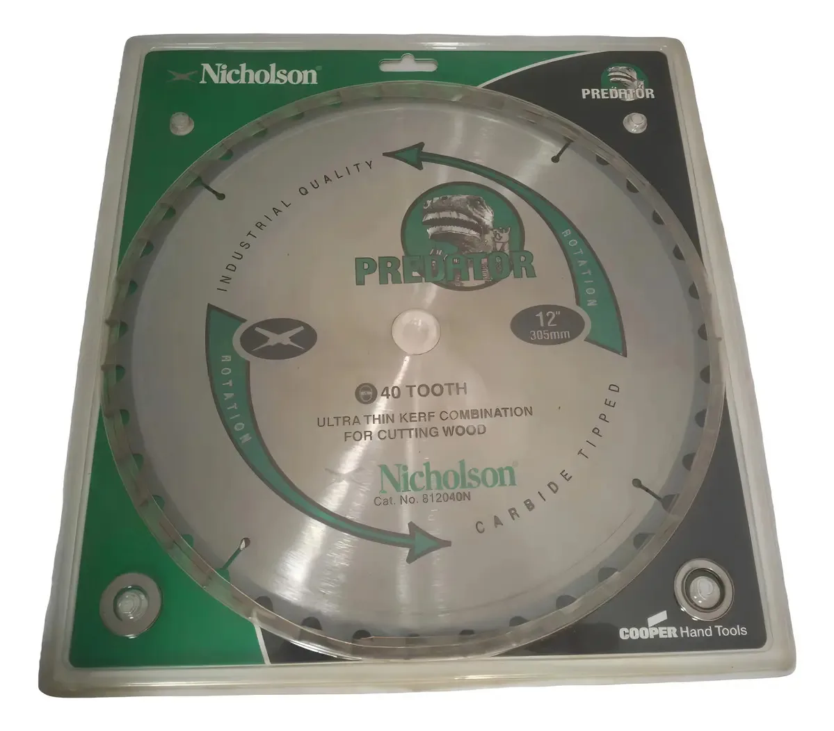 Serra Circular Widea Madeira 300mm 12'' 40 Dentes Nicholson