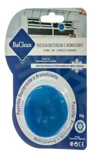 Pastilha Bactericida E Aromatizante Bambu Ar Condicionado