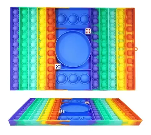 Game Pop It Fidget Toy Brinquedo Sen Antistress Cor Colorido