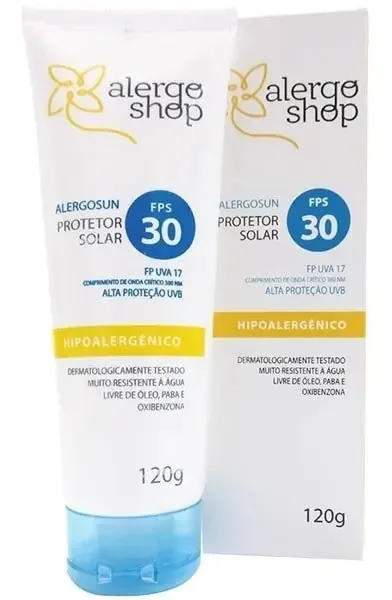 33049990 Protetor Solar Alergoshop Fps30 120g